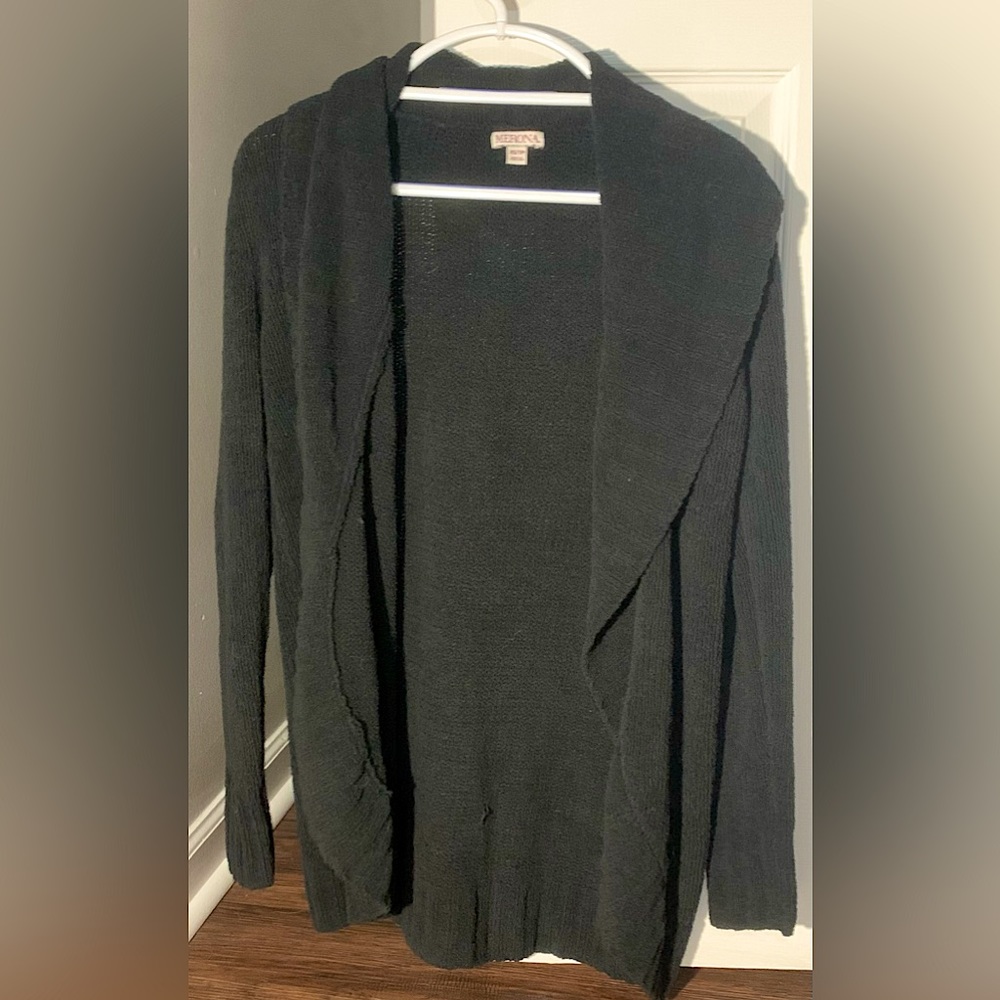 Merona black cardigan in size xsmall.